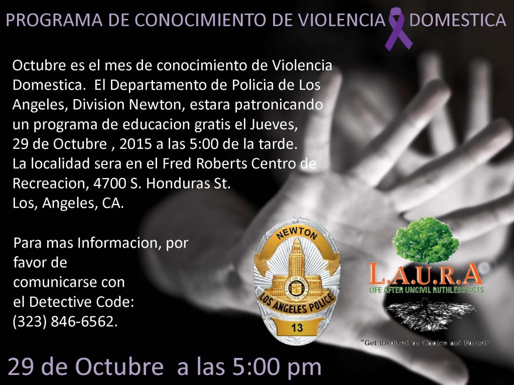 DV Awareness Spanish.10.29.15